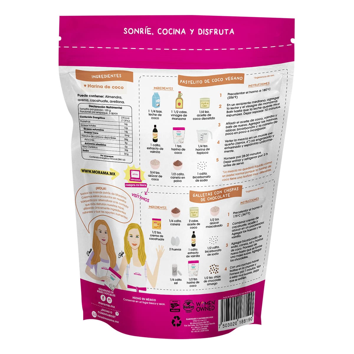 MORAMA HARINA DE COCO