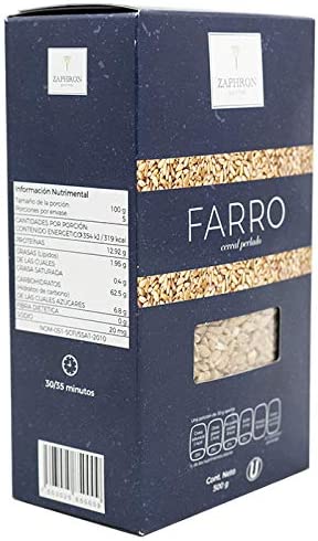 ZAPHRON FARRO CEREAL PERLADO