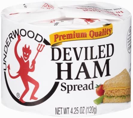 UNDERWOOD DEVILED HAM SPREAD 120G