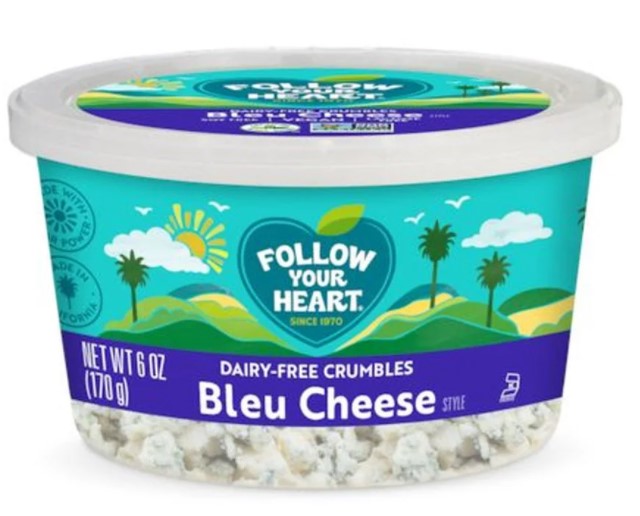 FOLLOW YOUR HEART DAIRY-FREE CRUMBLES BLEU CHEESE