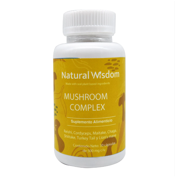 NATURAL WIDOM MUSHROOM COMPLEX CAPSULAS