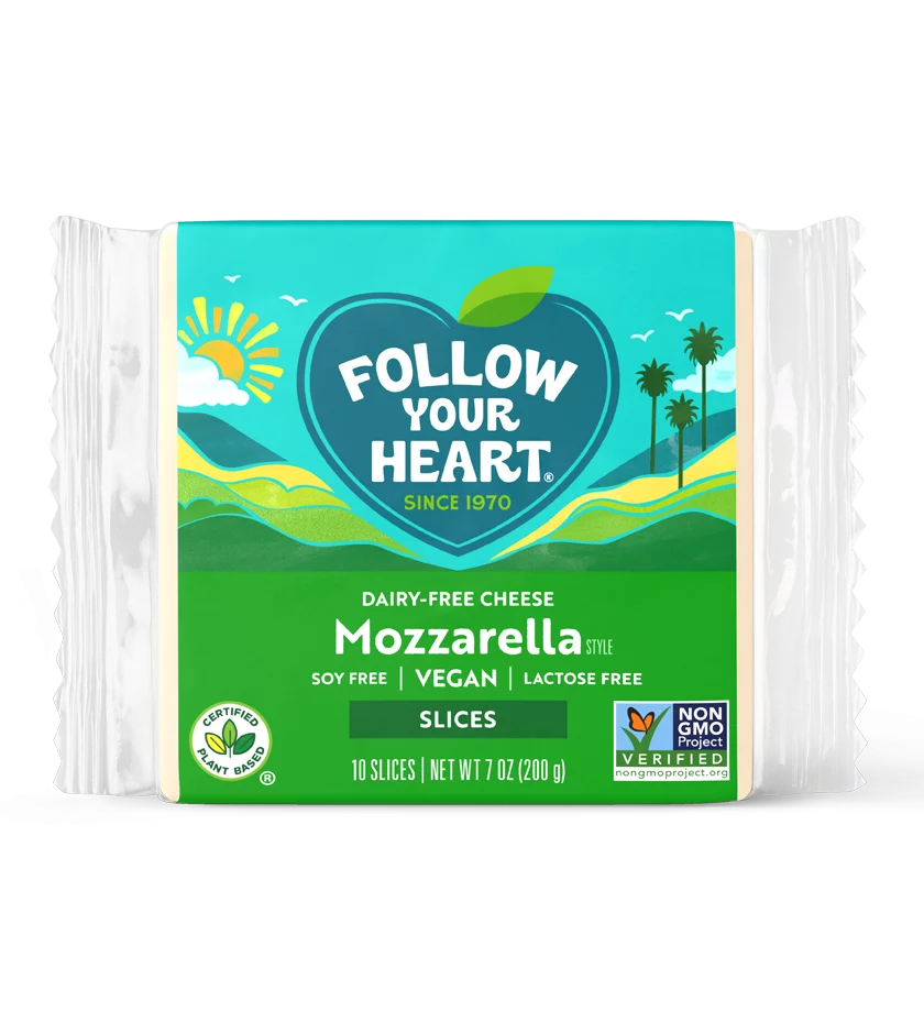 FOLLOW YOUR HEART DAIRY-FREE CHEESE MOZZARELLA STYLE