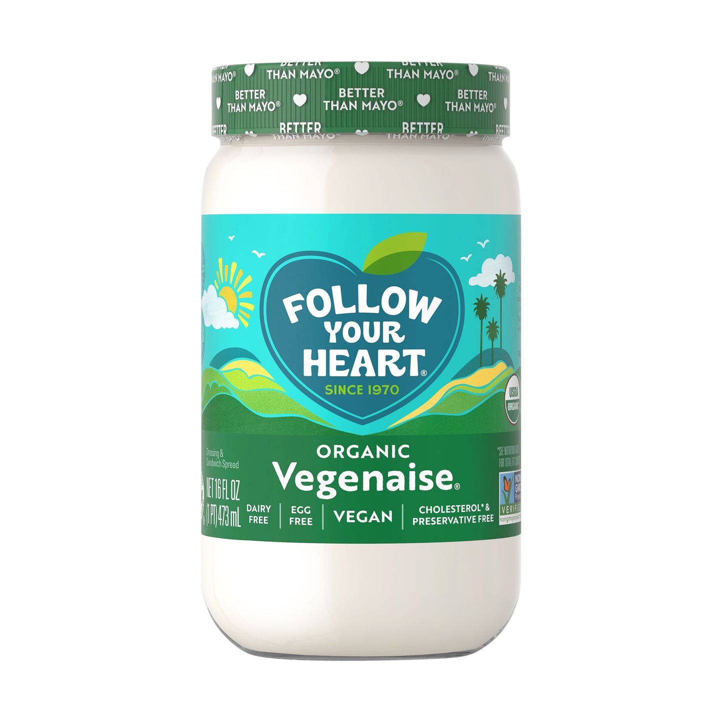FOLLOW YOUR HEART ORGANIC VEGENAISE