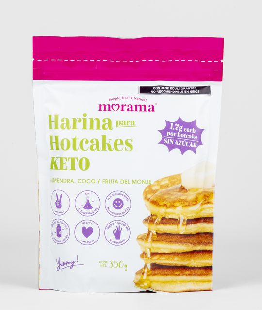 MORAMA HARINA PARA HOT CAKES KETO