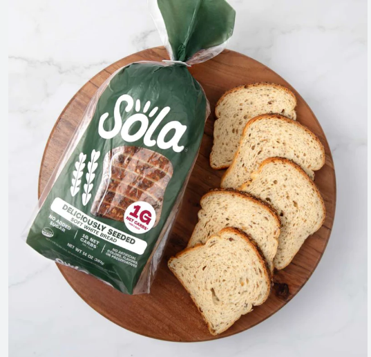 PAN KETO DE CAJA DELICIUSLY SEEDED