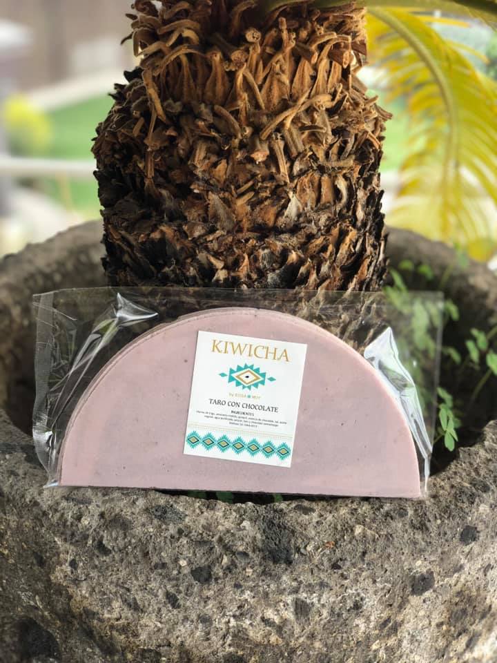 KIWICHA OBLEA DE TARO RELLENA DE CHOCOLATE