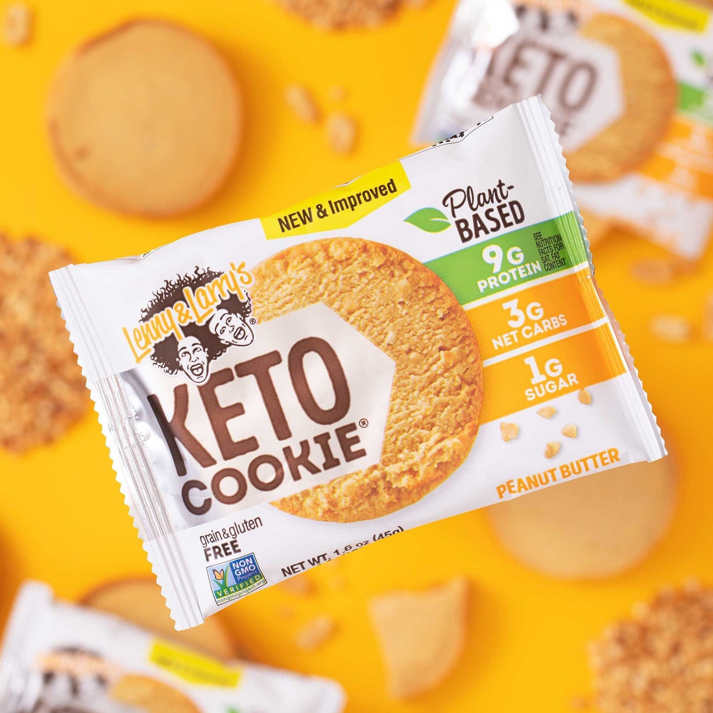 LENNY & LARRY'S KETO COOKIIE PEANUT BUTTER