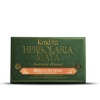 Krud Herbolaria Maya Chocolate Con Semilla De Ceiba