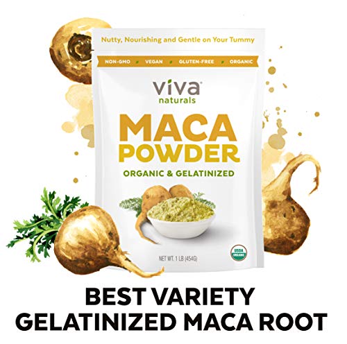 MACA POWDER ORGANIC AND GELATINIZED