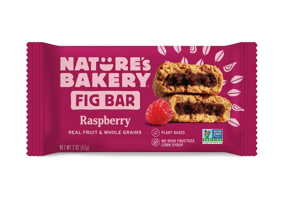 NATURES BAKERY BARRAS DE HIGO CON FRAMBUESA