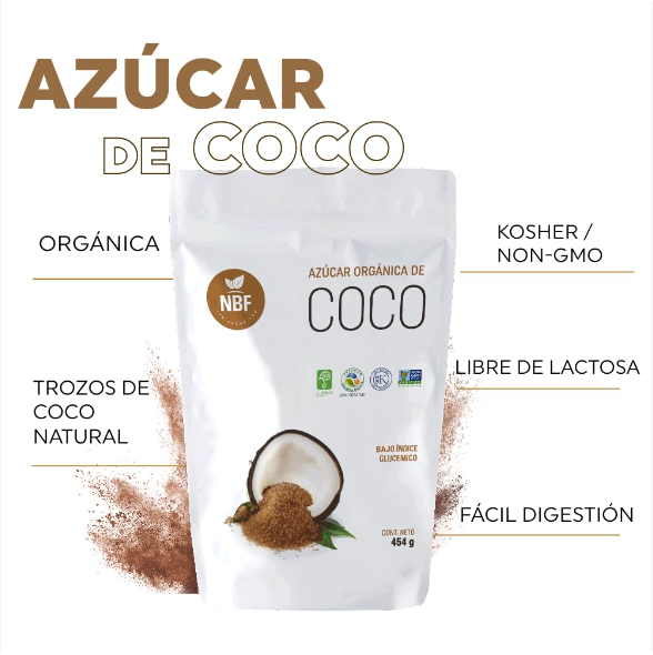 AZUCAR ORGÁNICA DE COCO NBF