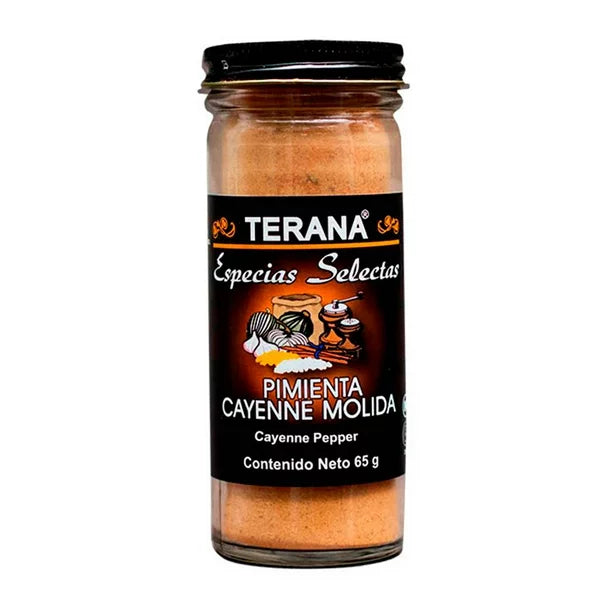 TERANA ESPECIAS SELECTAS PIMIENTA CAYENNE MOLIDA