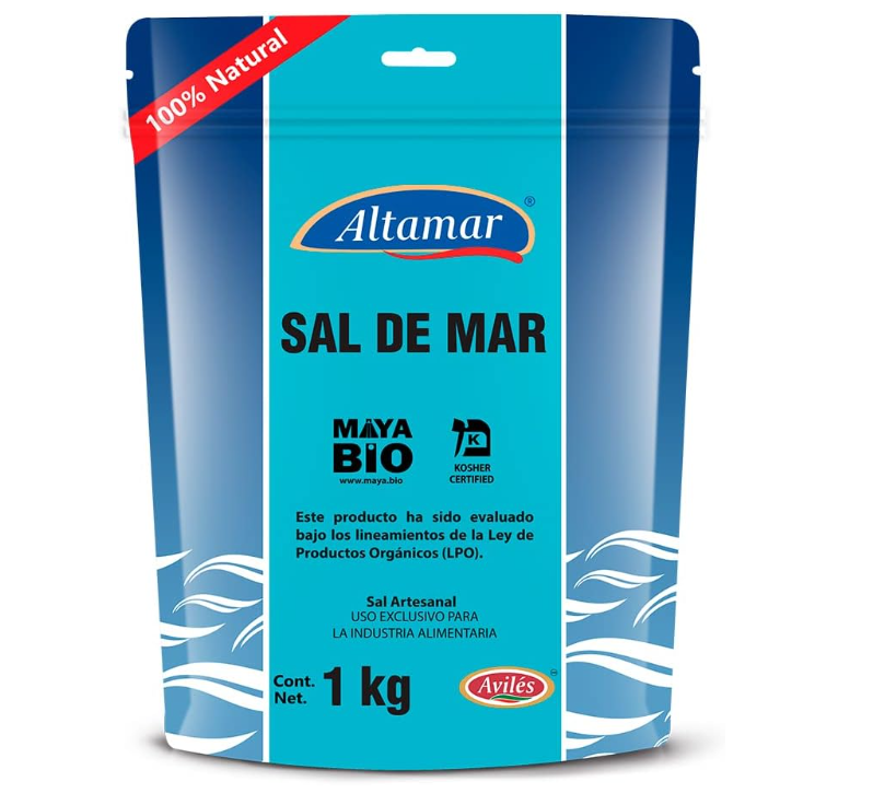 ALTAMAR SAL DE MAR SAL ARTESANAL 1khg