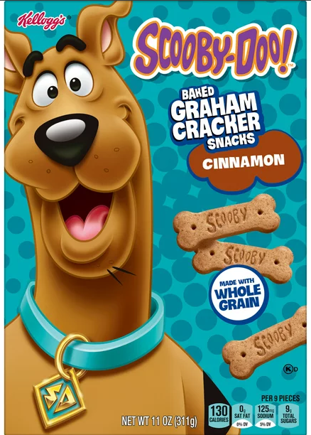 Kelloggs Cereal Scooby Doo Cracker Sticks