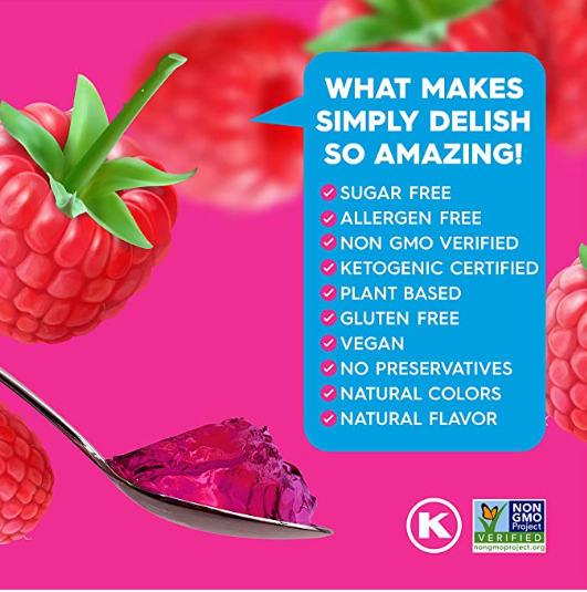 Simply Delish Raspberry Sugar Free