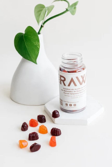 THE CANNA RAW GOMITAS CON CBD NATURAL 60 PIEZAS