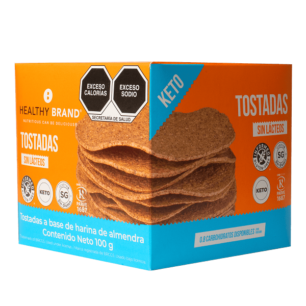 HEALTHY BRAND TOSTADAS KETO