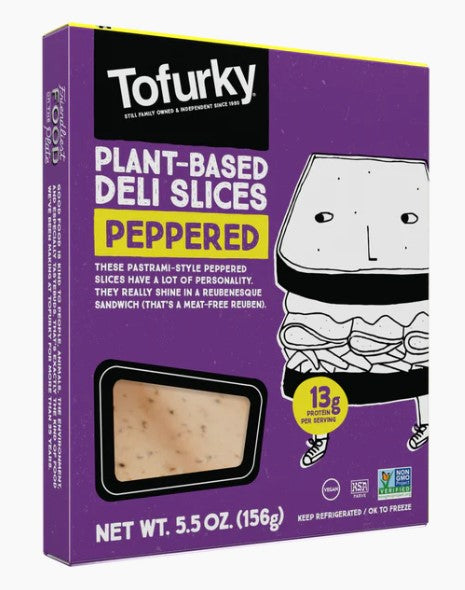 Tofurky Rebanadas de Delicatessen a Base de Plantas con Pimienta
