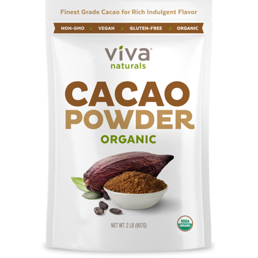 VIVA NATURALS CACAO NIBS ORGANIC