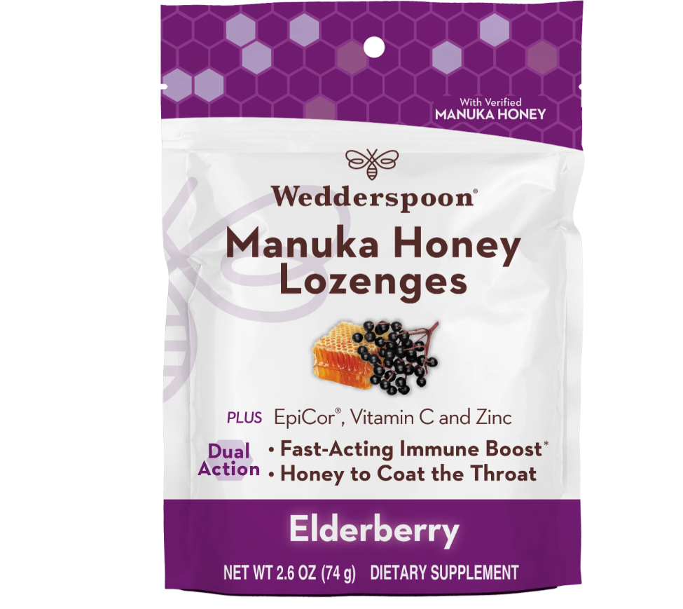 Wedderspoon Manuka Honey Lozenges Eldeberry