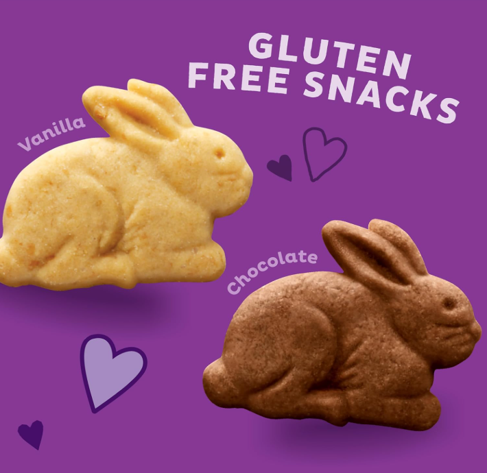 ANNIE'S GLUTEN FREE BUNNY GRAHAMS COCOA & VANILLA