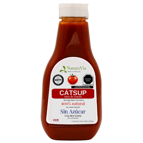 CATSUP SIN AZUCAR 100% NATURAL