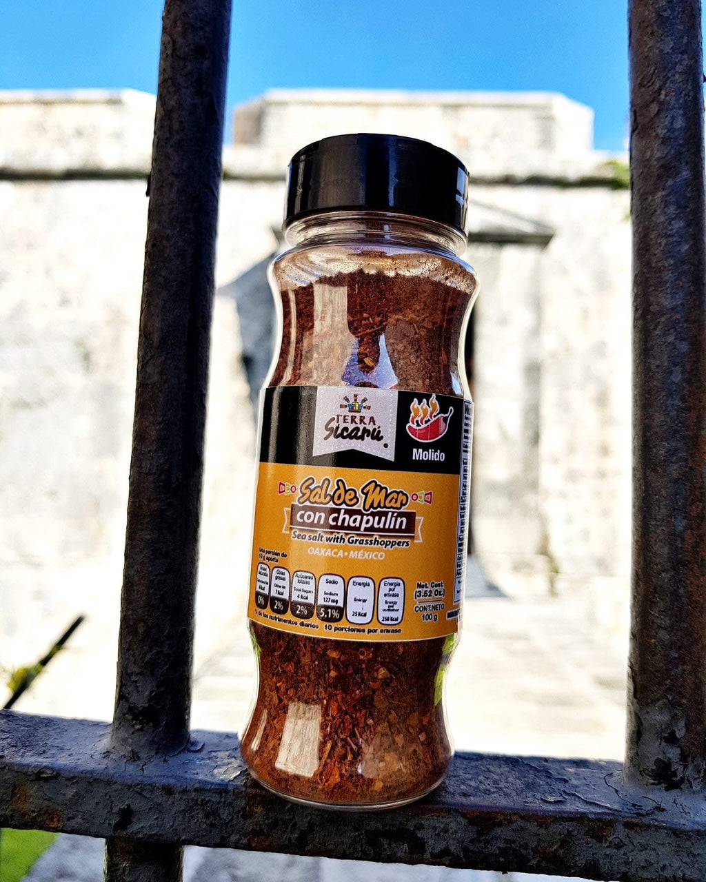 Terra Sicaru Sal De Mar Con Chapulin