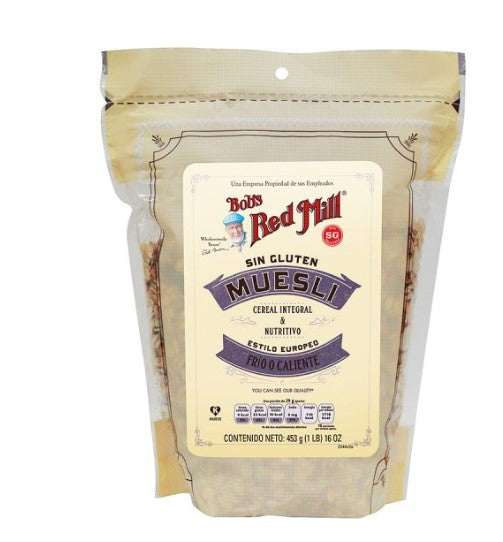 BOB'S RED MILL SIN GLUTEN MUESLI CEREAL INTEGRAL