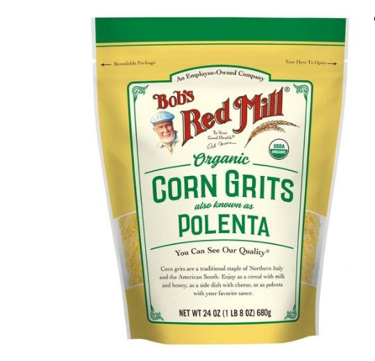 BOB'S RED MILL ORGANIC CORN GRITS POLENTA
