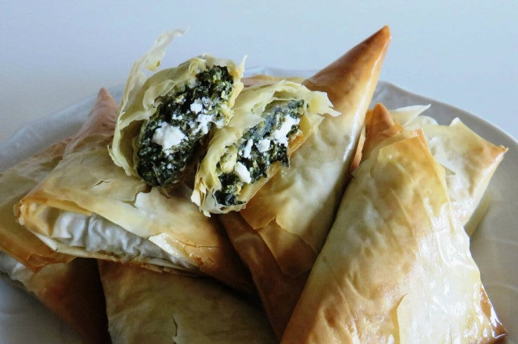 MUERRAS RELLENAS DE ESPINACAS Y QUESO