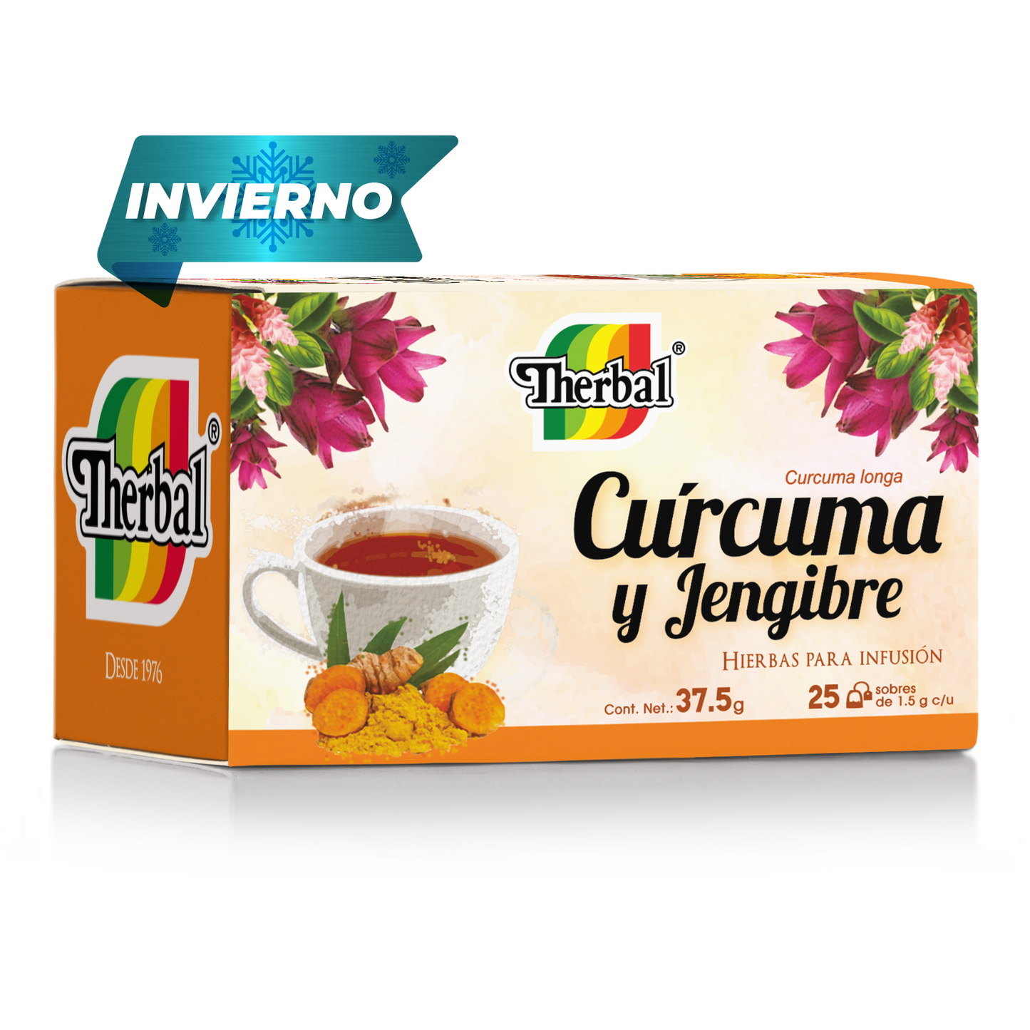 Therbal Té de Cúrcuma y Jengibre
