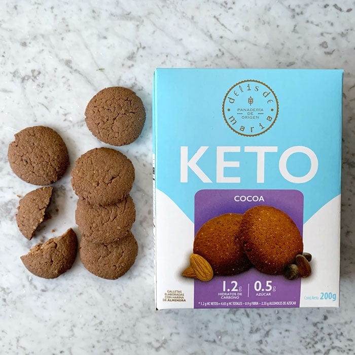 DELIS DE MARIA GALLETA KETO DE COCOA