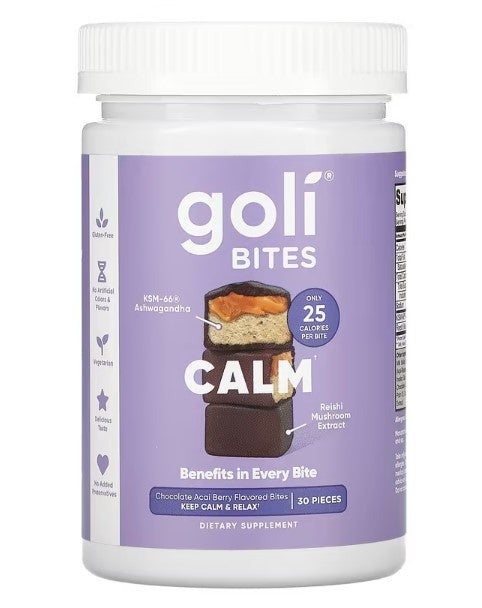 GOLI BITES CALM, CHOCOLATE CON ACAI