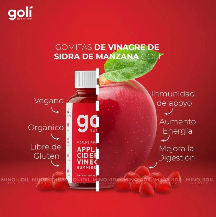 GOLI GOMITAS DE VINAGRE DE MANZANA