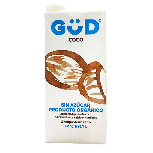 GUD LECHE DE COCO ORGANICA SIN AZUCAR