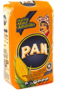 Harina amarilla de maíz PAN