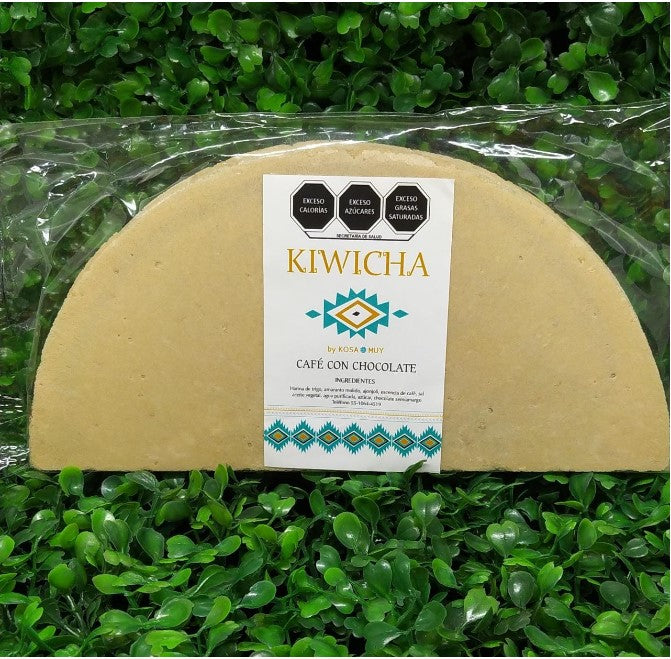 KIWICHA OBLEA RELLENA DE CHOCOLATE SABOR CAFE