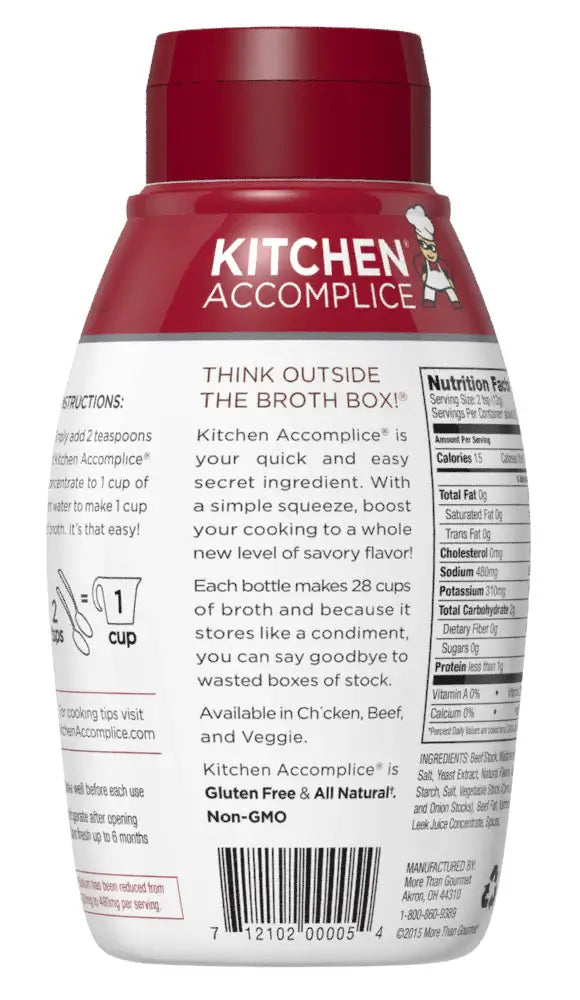 Kitchen Accomplice Beef Broth Concentrate