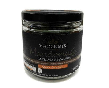 VEGGIE MIX MANDORLAS ALMENDRA HORNEADA SABOR CANELA