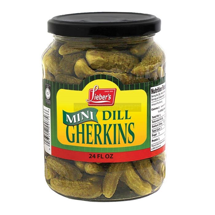 MINI DILL GHERKINS LIEBER'S