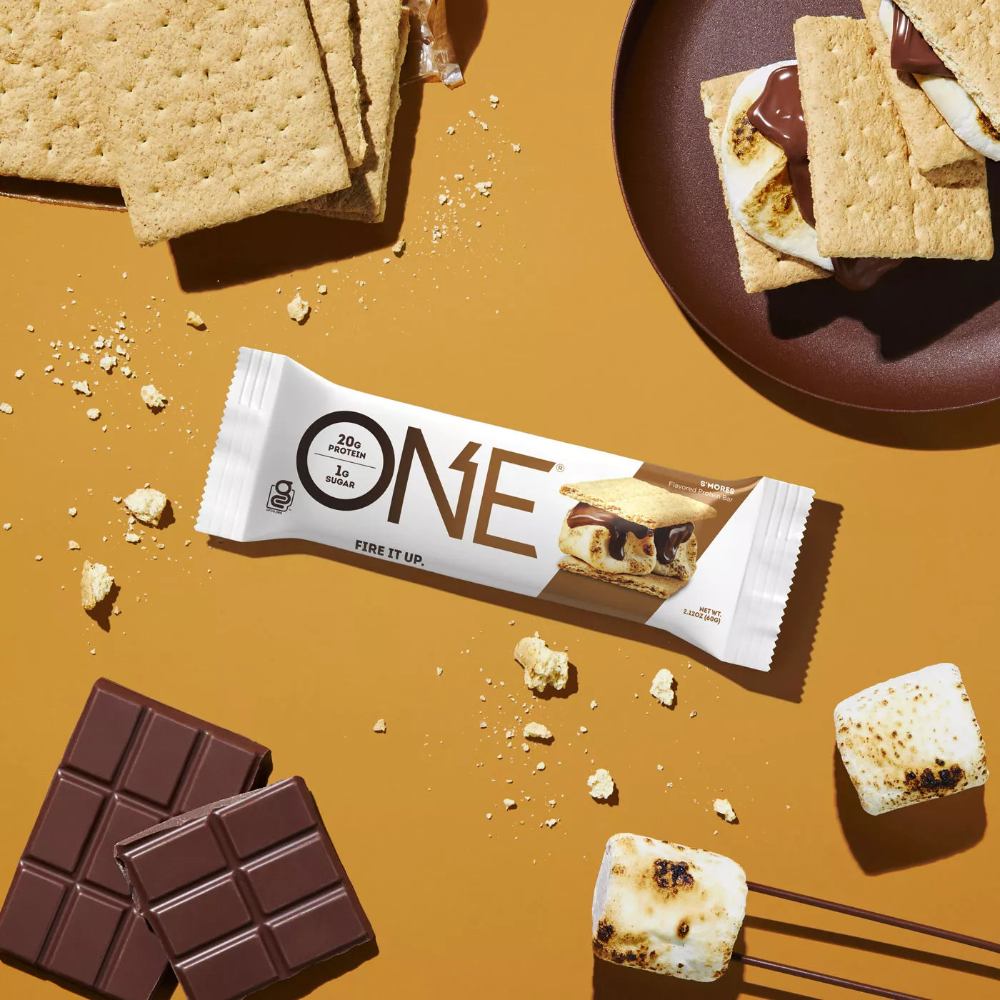 ONE BAR PROTEÍNA SMORES