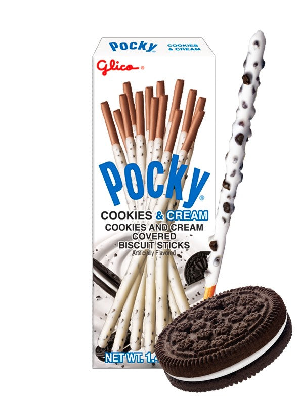 POCKY COOKIES AND CREAM