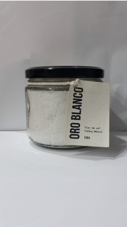 ORO BLANCO FLOR DE SAL DE COLIMA