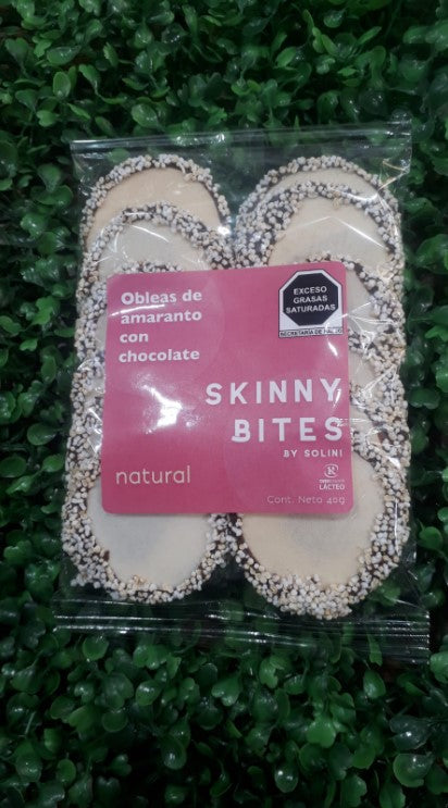 SKINNY BITES OBLEA DE AMARANTO SABOR NATURAL