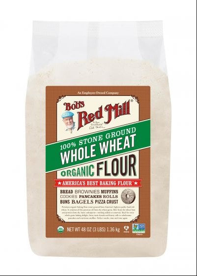 BOB'S RED MILL WHOLE WHEAT ORGANIC FLOUR
