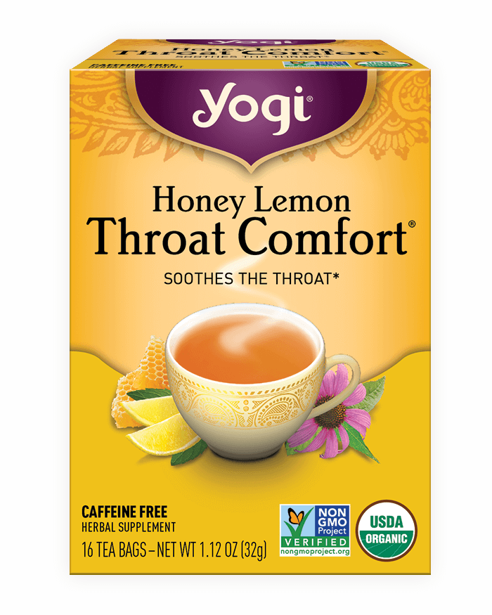 Yogi Tea Honey Lemon Throat Comfort