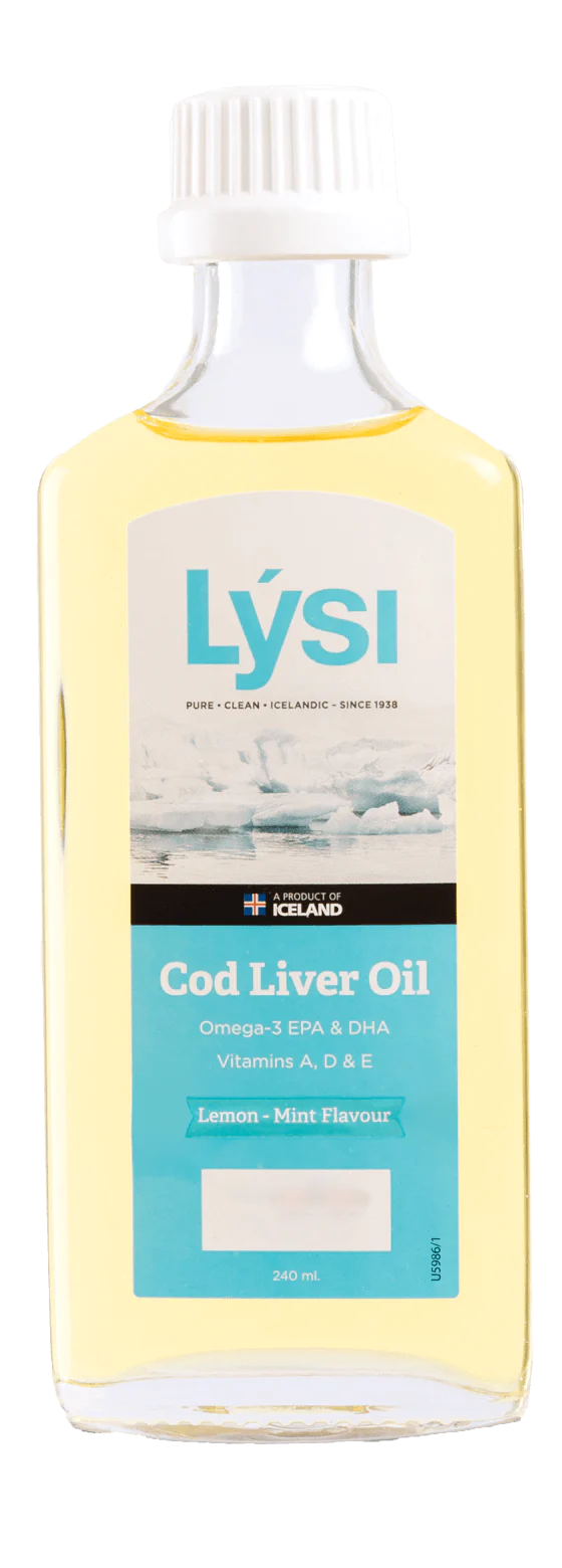 LYSI ACEITE DE HIGADO DE BACALAO ISLANDES SABOR LIMON