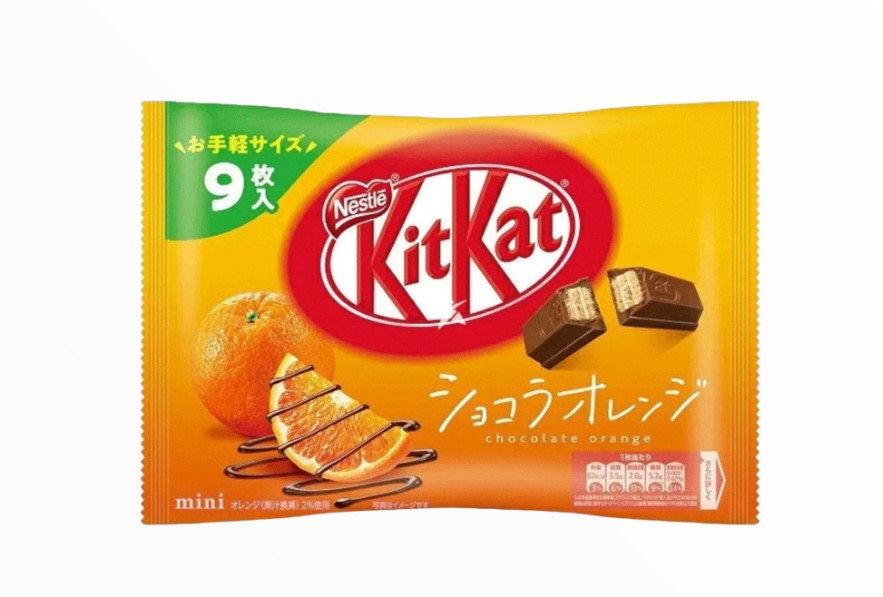 KITKAT GALLETA CON CHOCOLATE SABOR NARANJA BOLSA