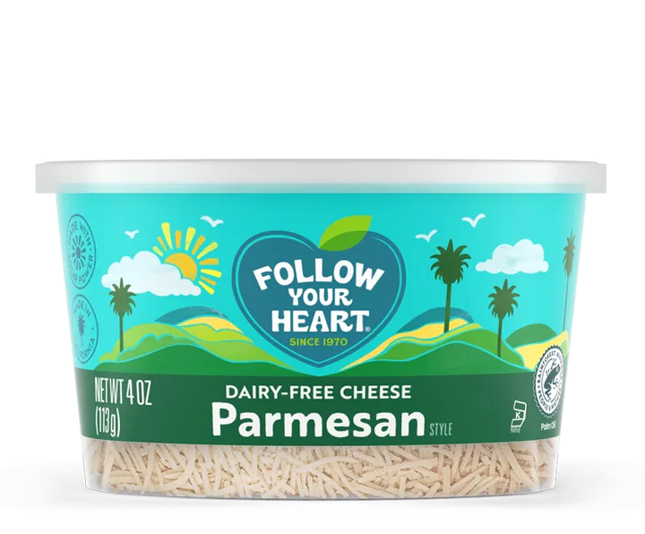 QUESO PARMESANO VEGANO FOLLOW YOUR HEART