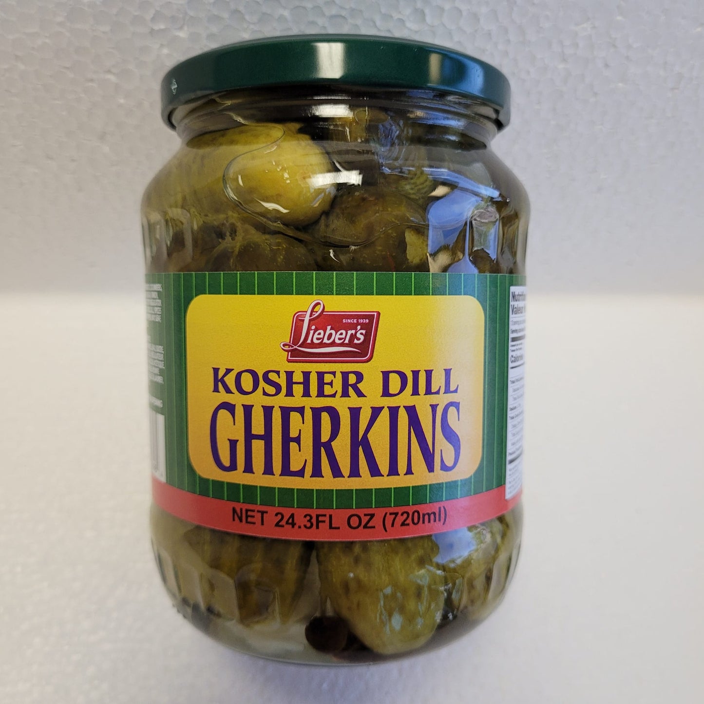 PEPINILLO AGRIO LIEBERS KOSHER DILL PICKLES MINI